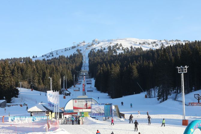 Planina kopaonik, zima, sneg