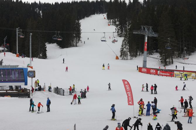 Planina kopaonik, zima, sneg