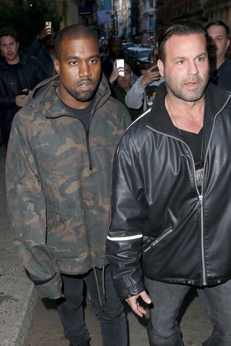 Kanye West i Steve Stanulis Kanye West i Steve Stanulis