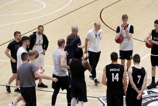 KK Partizan trening