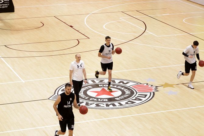 KK Partizan trening