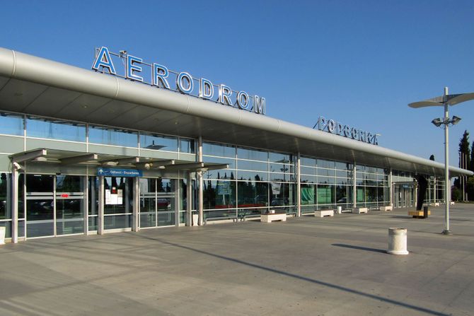 Podgorica, podgorički aerodrom, Crna gora