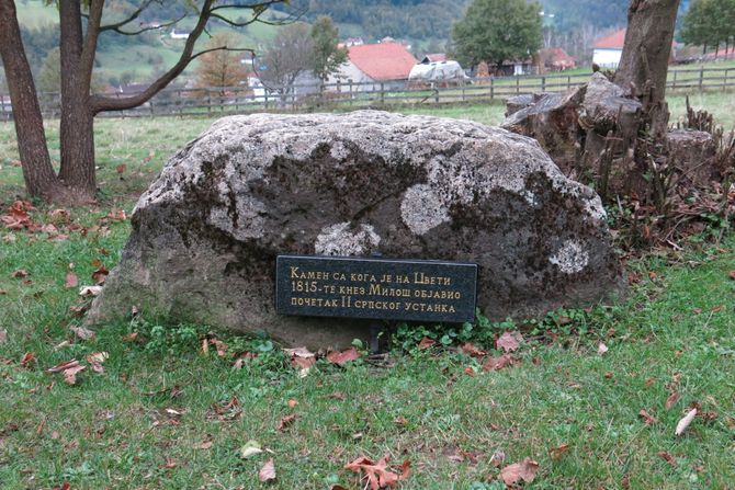 Takovo, Takovski ustanak, Drugi srpski ustanak, Kamen-temeljac Srbije, Miloš Obrenović, Cveti 1815