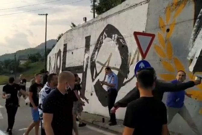 Grafit, Višegrad, Delije, Grobari