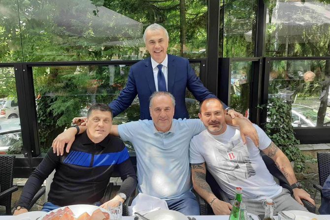 Zvezdan Terzić, Vladan Milojević, Miodrag Božović, Dejan Stanković