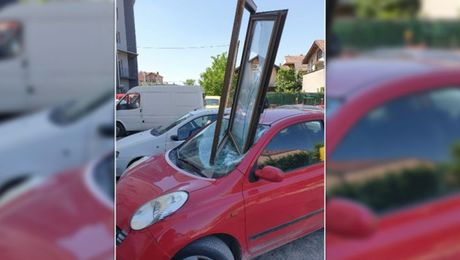 Automobil nezgoda nevreme prozor Automobil nezgoda nevreme prozor
