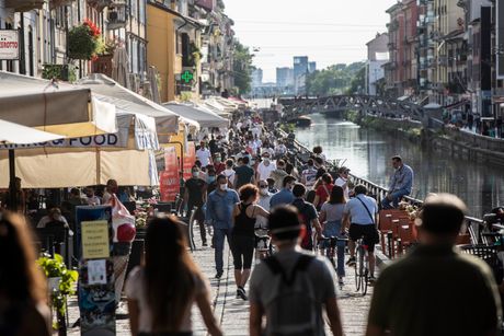 Italija koronavirus šetnja ukidanje restrikcija