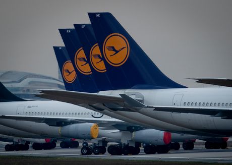 Lufthansa, avion, kompanija, logo