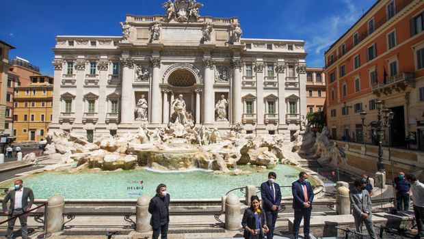 Trevi Fountain, Fontana di Trevi, Rim, Italija