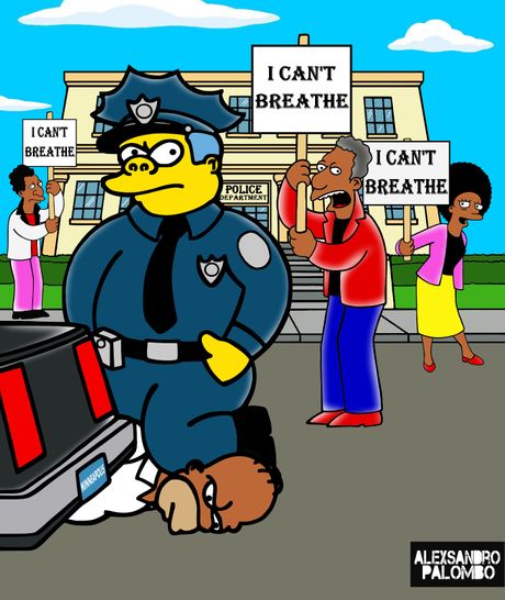 Homer Simpson, Džordž Flojd Homer Simpson, Džordž Flojd
