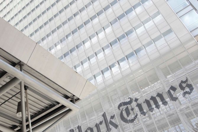 New York Times, zgrada, Njujork Tajms, novina