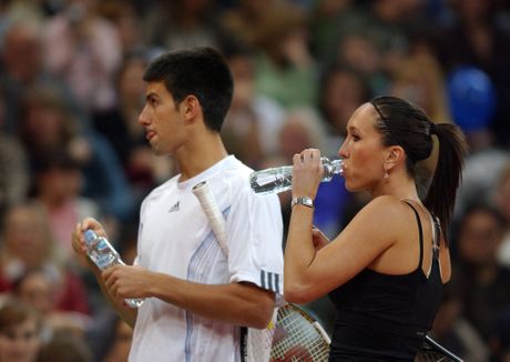 Novak Đoković i Jelena Janković