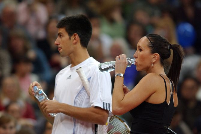 Novak Đoković i Jelena Janković