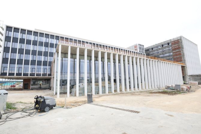 Palate pravde, Kragujevac, izgradnja