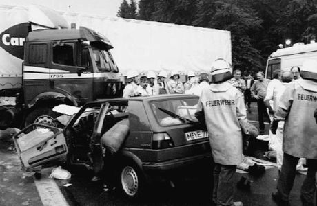 Dražen Petrović, saobraćajna nesreća