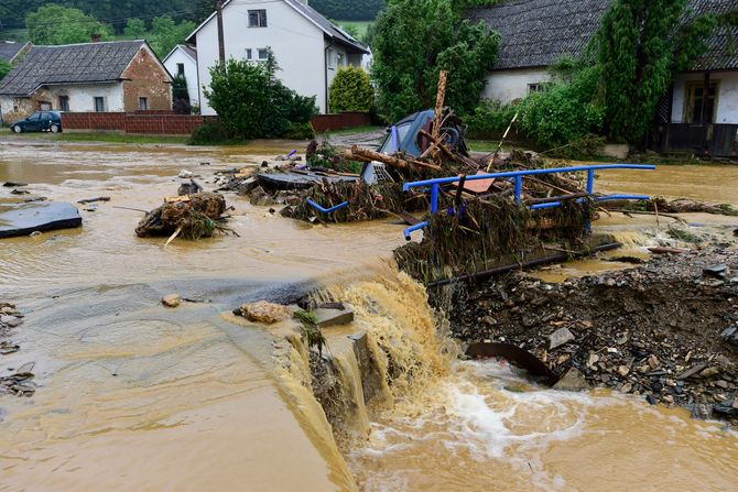 Poplava, Češka, Poplave