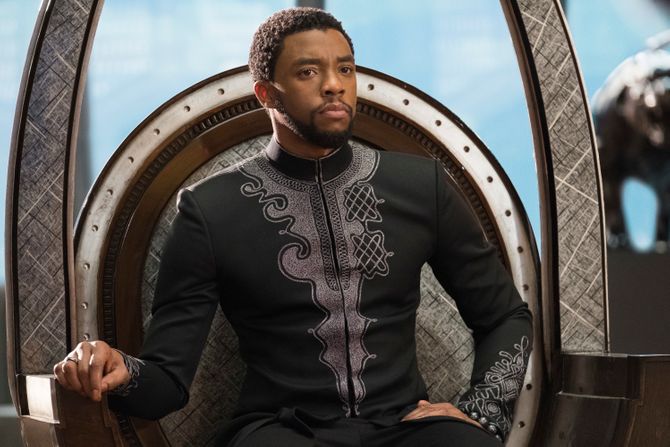 Chadwick Boseman, Black Panther, Čedvik Bouzman, film Crni panter