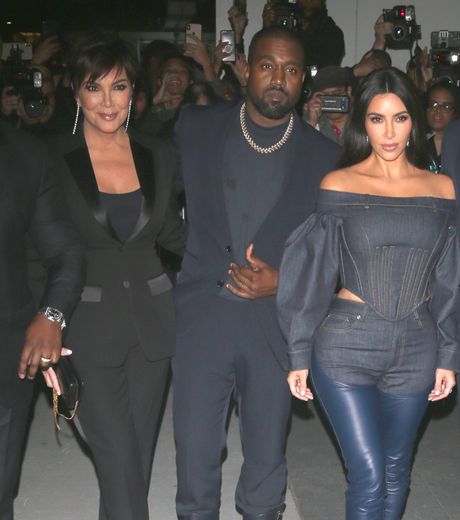 Kanjea Vesta i Kris Džener i Kim Kardašijan Kanjea Vesta i Kris Džener i Kim Kardašijan