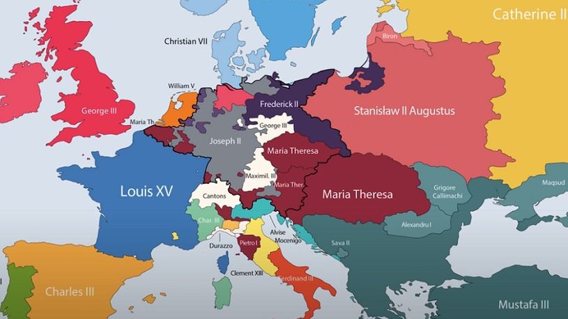 Na Mapi Je I Srbija Ko Su Bili Vladari Evrope I Kako Su Se Menjale Granice Carstva I Drzava Telegraf Rs