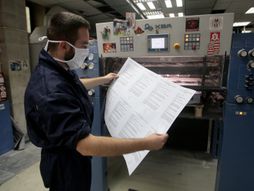 Štampanje glasačkih listića, glasački listići