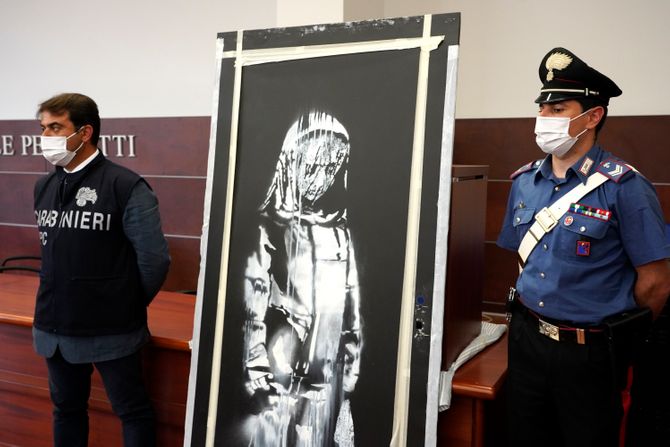 Italy Recovered Banksy