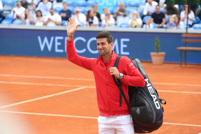 Jelena Janković, Novak Đoković, Adria Tour, Olga Danilović