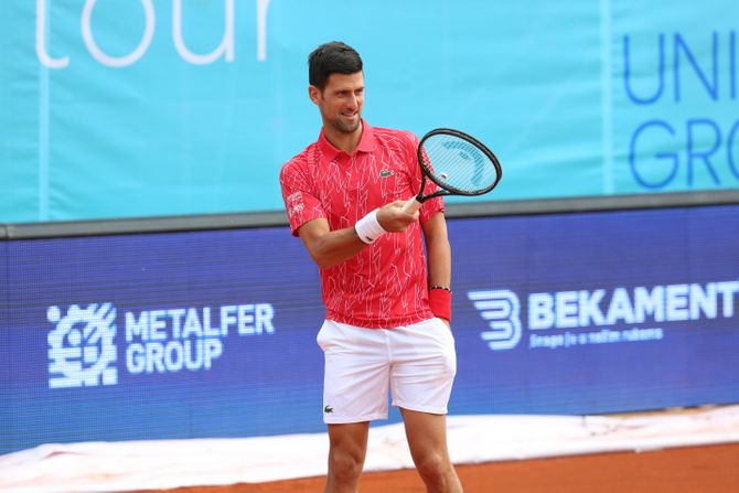 Jelena Janković, Novak Đoković, Adria Tour, Olga Danilović