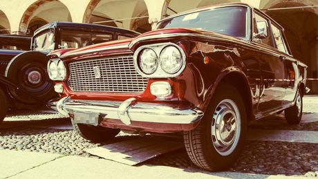 Fiat 1300, kola, auto, BLUR, tristać