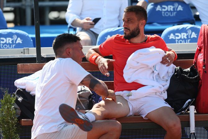 Dominik Tim i Damir Džumhur Dominik Tim i Damir Džumhur