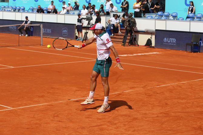 Adria Tour, Prvi meč, Dušan Lajović - Grigor Dimitrov