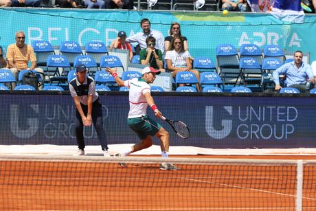 Adria Tour, Prvi meč, Dušan Lajović - Grigor Dimitrov