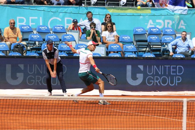 Adria Tour, Prvi meč, Dušan Lajović - Grigor Dimitrov