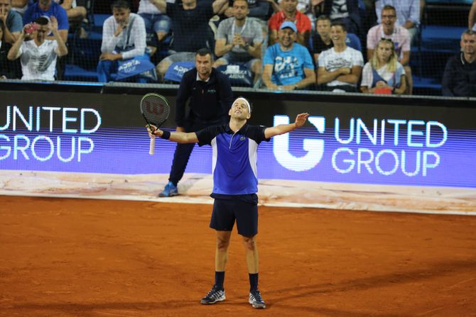 Adria Tour, Novak Đoković, Filip Krajinović