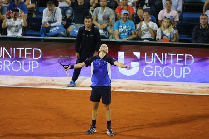 Adria Tour, Novak Đoković, Filip Krajinović