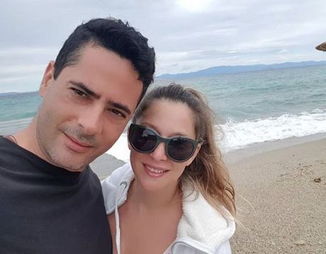 Saša Joksimović i njegova žena Nevena Saša Joksimović i njegova žena Nevena