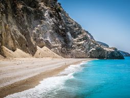 egremni, lefkada, grčka, plaža