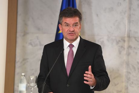 Miroslav Lajcak, Aleksandar Vucic Miroslav Lajcak, Aleksandar Vucic