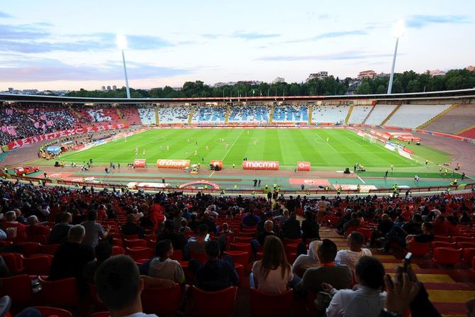 FK Crvena zvezda, proslava titule 2020