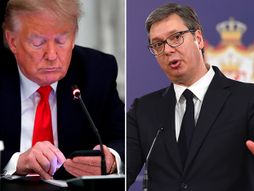 Donald Tramp, Aleksandar Vučić