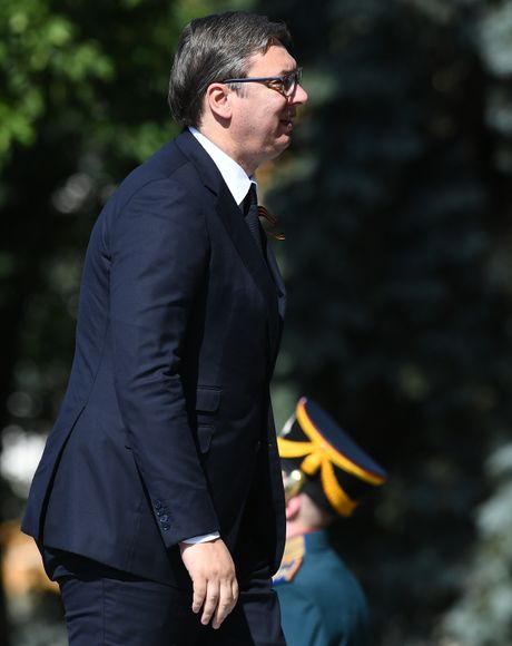 Vojna Parada Moskva, Aleksandar Vucic