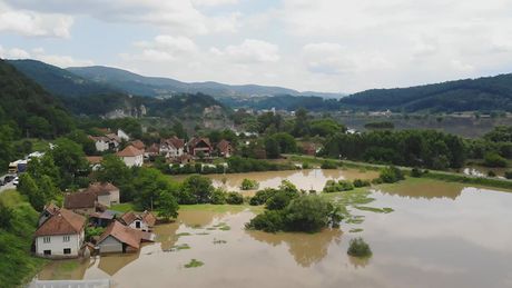 Lučani, poplavljena Morava, poplave