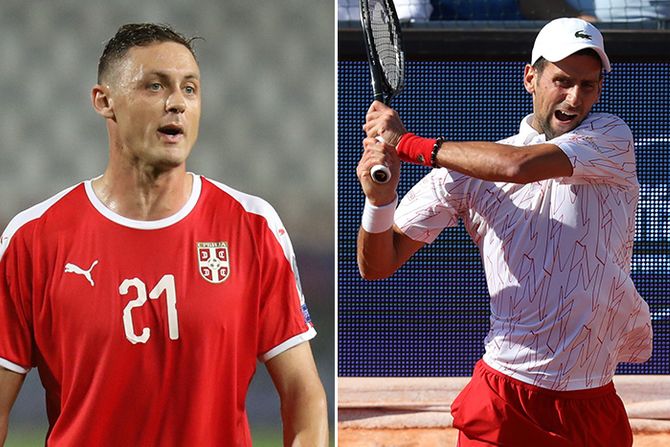 Nemanja Matić, Novak Đoković