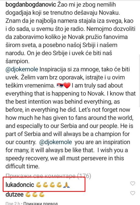 Komentar Luka Dončić Komentar Luka Dončić