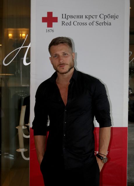 Saša Kovačević, ambasador Crvenog krsta Saša Kovačević, ambasador Crvenog krsta