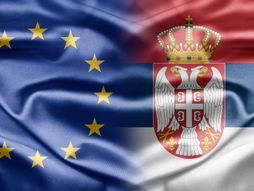 Evropska Unija, Srbija, zastave Evropske Unije i Srbije