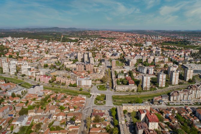 Grad Kragujevac panorama