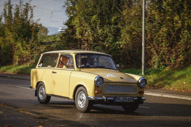 Auto, automobil, trabant