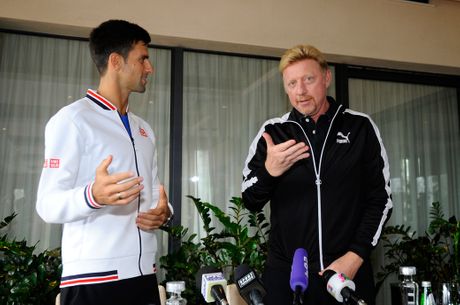 Boris Beker, Novak Đoković Boris Beker, Novak Đoković