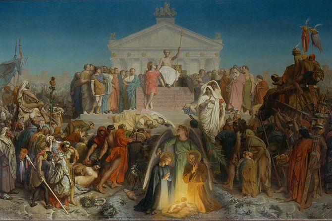 Car Avgust, Rimsko carstvo, Rimska imperija, Istorija, Žan-Leon Žerom Car Avgust, Rimsko carstvo, Rimska imperija, Istorija, Žan-Leon Žerom