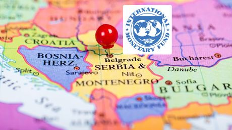 Srbija, granice, mapa, Međunarodni monetarni fond MMF